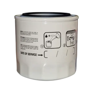 Water seperating fuel filter for remote fitting